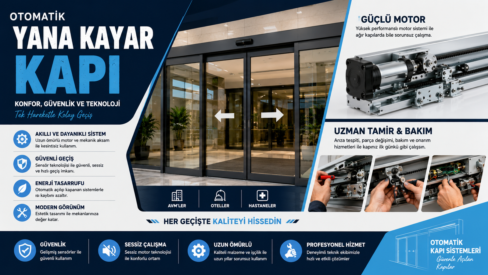 Otomatik kapi tamiri